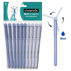 Classmate Spin 0.7 Ball Pen - Blue